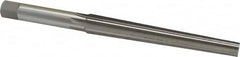 Interstate - 0.35" Small End, 0.45" Large End, 7/16" Shank, 3-11/16" Flute, Brown and Sharpe Taper Reamer #4 - USA Tool & Supply