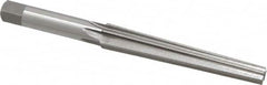 Interstate - 0.2503" Small End, 0.3673" Large End, 5/16" Straight Shank, 2-1/4" Flute, 0MT Morse Taper Reamer - USA Tool & Supply