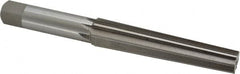 Interstate - 0.5696" Small End, 0.7444" Large End, 5/8" Straight Shank, 3-1/2" Flute, 2MT Morse Taper Reamer - USA Tool & Supply