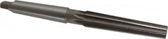 Interstate - 0.5696" Small End, 0.7441" Large End, 5/8" Tapered Shank, 3-1/2" Flute, 2MT Morse Taper Reamer - USA Tool & Supply