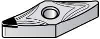 Kennametal - VNMS332 E Grade KD1405 Polycrystalline Diamond (PCD) Turning Insert - 35° Diamond, 3/8" Inscr Circle, 3/16" Thick, 1/32" Corner Radius - USA Tool & Supply