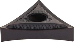 Kennametal - TNMG431 MS Grade KC5510 Carbide Turning Insert - TiAlN Finish, 60° Triangle, 1/2" Inscr Circle, 3/16" Thick, 1/64" Corner Radius - USA Tool & Supply