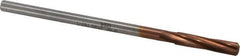 Alvord Polk - 5/16" High Speed Steel 6 Flute Chucking Reamer - Spiral Flute, 0.2792" Straight Shank, 1-1/2" Flute Length, 6" OAL - USA Tool & Supply