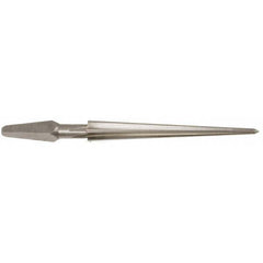 Alvord Polk - 1" Diam, 3/8" Small End Diam, Brace Shank, 4-1/2" Flute, Repairman's Reamer - USA Tool & Supply