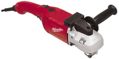 Milwaukee Tool - 7 to 9" Disc, 6,000 RPM, Electric Handheld Disc Sander - 2.25 hp, 120 Volts - USA Tool & Supply