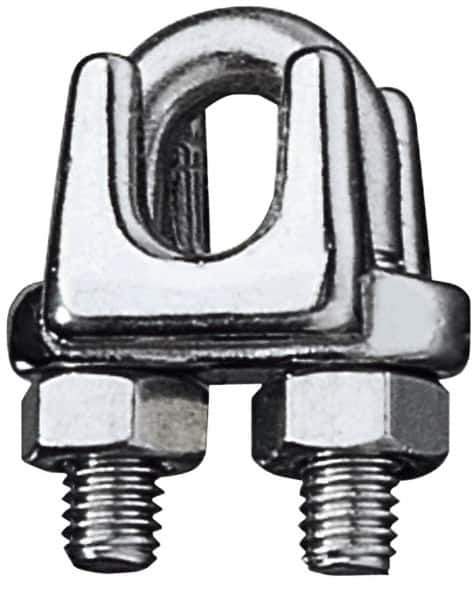 Ronstan - 7/8" Wire Rope U-Bolt Grip - 316 Stainless Steel - USA Tool & Supply