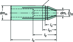 393CGP201072 CORO GRIP PENCIL COLLET - USA Tool & Supply