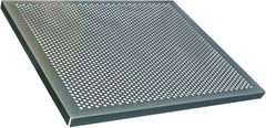 Durham - 30" Wide x 1-1/2" High, Cart Mesh Tray - 30 Inches Wide x 1-1/2 Inches High, x 36 Inches Deep - USA Tool & Supply