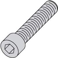 Kennametal - Hex Socket Cap Screw for Indexable Milling & Turning - For Use with Clamps - USA Tool & Supply