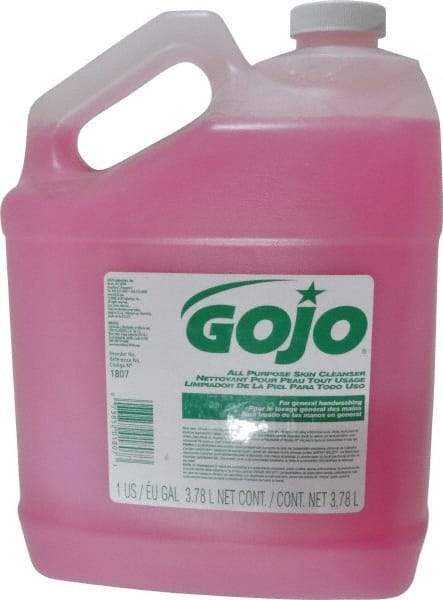 GOJO - 1 Gal Bottle Liquid Hand Cleaner - Pink - USA Tool & Supply