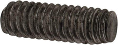 Value Collection - #8-32 1/2" OAL Fully Threaded Stud - Carbon Steel, Plain Finish - USA Tool & Supply