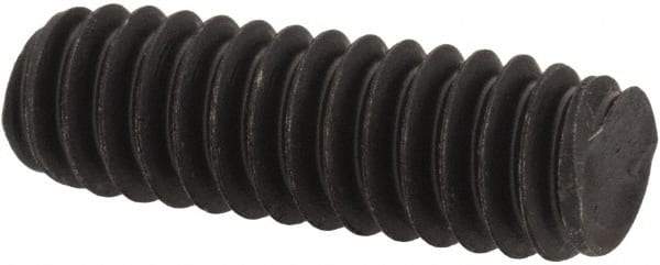 Value Collection - 1/4-20 3/4" OAL Fully Threaded Stud - Carbon Steel, Plain Finish - USA Tool & Supply