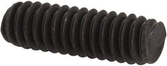 Value Collection - 1/4-20 3/4" OAL Fully Threaded Stud - Carbon Steel, Plain Finish - USA Tool & Supply