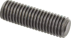 Value Collection - 5/8-11 2" OAL Fully Threaded Stud - Carbon Steel, Plain Finish - USA Tool & Supply