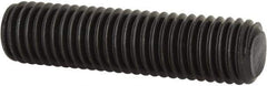 Value Collection - 5/8-11 2-1/2" OAL Fully Threaded Stud - Carbon Steel, Plain Finish - USA Tool & Supply