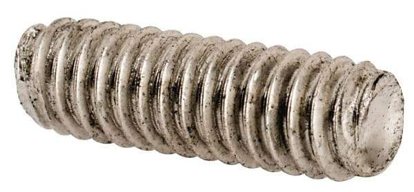Value Collection - #8-32 1/2" OAL Fully Threaded Stud - Stainless Steel, Plain Finish - USA Tool & Supply