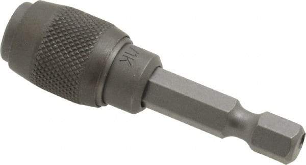 Wera - 1/4" Hex Bit Holder - 1/4" Hex Drive, 2" OAL - USA Tool & Supply