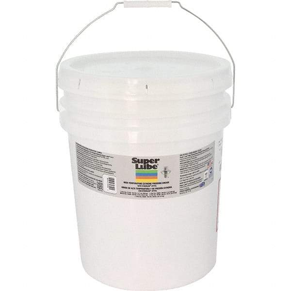 Synco Chemical - 30 Lb Pail Synthetic Extreme Pressure Grease - Translucent White, Extreme Pressure, Food Grade & High Temperature, 475°F Max Temp, NLGIG 2, - USA Tool & Supply