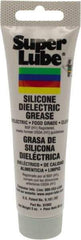 Synco Chemical - 3 oz Tube Silicone General Purpose Grease - Translucent White, Food Grade, 500°F Max Temp, NLGIG 2, - USA Tool & Supply