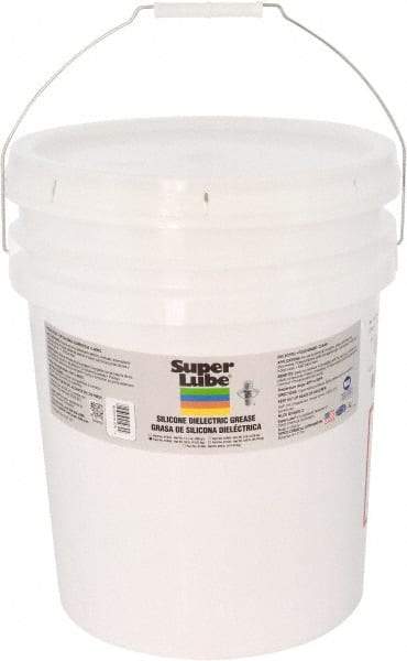 Synco Chemical - 30 Lb Pail Silicone General Purpose Grease - Translucent White, Food Grade, 500°F Max Temp, NLGIG 2, - USA Tool & Supply