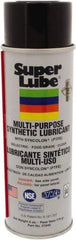 Synco Chemical - 6 oz Aerosol Synthetic General Purpose Grease - Translucent White, Food Grade, 450°F Max Temp, NLGIG 2, - USA Tool & Supply