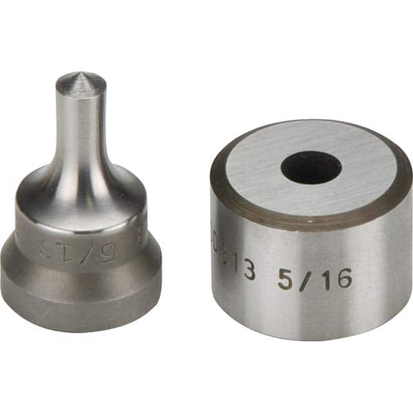 Enerpac - Hydraulic Punch Press Dies & Punches Type: Round Punch Diameter (mm): 7.90 - USA Tool & Supply