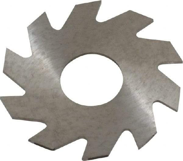RobbJack - 3/4" Diam x 0.023" Blade Thickness x 1/4" Arbor Hole Diam, 10 Tooth Slitting and Slotting Saw - Arbor Connection, Right Hand, Uncoated, Solid Carbide, Concave Ground - USA Tool & Supply