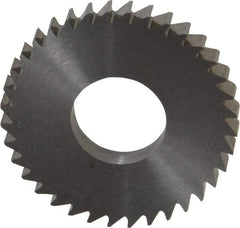 RobbJack - 1-1/4" Diam x 0.1562" Blade Thickness x 1/2" Arbor Hole Diam, 36 Tooth Slitting and Slotting Saw - Arbor Connection, Right Hand, Uncoated, Solid Carbide, Concave Ground - USA Tool & Supply