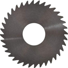 RobbJack - 1-1/2" Diam x 1/16" Blade Thickness x 1/2" Arbor Hole Diam, 36 Tooth Slitting and Slotting Saw - Arbor Connection, Right Hand, Uncoated, Solid Carbide, Concave Ground - USA Tool & Supply