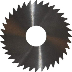 RobbJack - 1-3/4" Diam x 1/16" Blade Thickness x 1/2" Arbor Hole Diam, 24 Tooth Slitting and Slotting Saw - Arbor Connection, Right Hand, Uncoated, Solid Carbide, Concave Ground - USA Tool & Supply