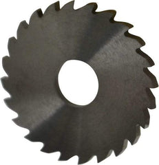 RobbJack - 1-3/4" Diam x 1/8" Blade Thickness x 1/2" Arbor Hole Diam, 24 Tooth Slitting and Slotting Saw - Arbor Connection, Right Hand, Uncoated, Solid Carbide, Concave Ground - USA Tool & Supply