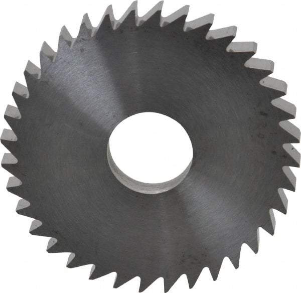 RobbJack - 1-3/4" Diam x 3/16" Blade Thickness x 1/2" Arbor Hole Diam, 36 Tooth Slitting and Slotting Saw - Arbor Connection, Right Hand, Uncoated, Solid Carbide, Concave Ground - USA Tool & Supply