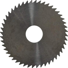 RobbJack - 2" Diam x 0.02" Blade Thickness x 1/2" Arbor Hole Diam, 48 Tooth Slitting and Slotting Saw - Arbor Connection, Right Hand, Uncoated, Solid Carbide, Concave Ground - USA Tool & Supply