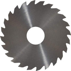 RobbJack - 2" Diam x 0.0468" Blade Thickness x 1/2" Arbor Hole Diam, 24 Tooth Slitting and Slotting Saw - Arbor Connection, Right Hand, Uncoated, Solid Carbide, Concave Ground - USA Tool & Supply