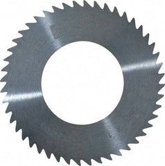 RobbJack - 2" Diam x 1/16" Blade Thickness x 1" Arbor Hole Diam, 48 Tooth Slitting and Slotting Saw - Arbor Connection, Right Hand, Uncoated, Solid Carbide, Concave Ground - USA Tool & Supply