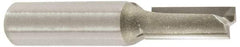 Amana Tool - 1/4" Diam, 1/4" Shank Diam, 1" Length of Cut, 2 Flute Straight Router Bit - 2-7/8" Overall Length, Carbide Tipped - USA Tool & Supply