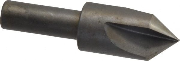 Keo - 5/8" Head Diam, 3/8" Shank Diam, 3 Flute 82° High Speed Steel Countersink - USA Tool & Supply