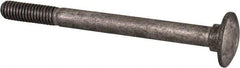 Value Collection - M6x1 70mm Length Under Head, Standard Square Neck, Carriage Bolt - Austenitic Grade A2 Stainless Steel, - USA Tool & Supply