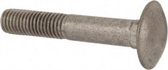 Value Collection - M10x1.5 60mm Length Under Head, Standard Square Neck, Carriage Bolt - Austenitic Grade A2 Stainless Steel, - USA Tool & Supply