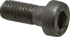 Value Collection - M5x0.80 Metric Coarse Hex Socket Drive, Low Socket Cap Screw - Grade 18-8 & Austenitic A2 Stainless Steel, Uncoated, Fully Threaded, 12mm Length Under Head - USA Tool & Supply