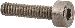 Value Collection - M2x0.40 Metric Coarse Hex Socket Drive, Socket Cap Screw - Grade 316 & Austenitic A4 Stainless Steel, Uncoated, Fully Threaded, 8mm Length Under Head - USA Tool & Supply