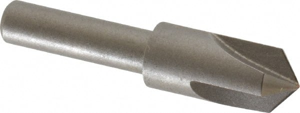 Keo - 3/8" Head Diam, 1/4" Shank Diam, 3 Flute 100° High Speed Steel Countersink - USA Tool & Supply
