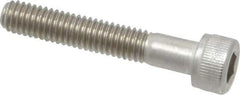 Value Collection - M6x1.00 Metric Coarse Hex Socket Drive, Socket Cap Screw - Grade 316 & Austenitic A4 Stainless Steel, Uncoated, Partially Threaded, 35mm Length Under Head - USA Tool & Supply