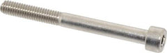 Value Collection - M6x1.00 Metric Coarse Hex Socket Drive, Socket Cap Screw - Grade 316 & Austenitic A4 Stainless Steel, Uncoated, Partially Threaded, 60mm Length Under Head - USA Tool & Supply