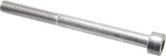 Value Collection - M6x1.00 Metric Coarse Hex Socket Drive, Socket Cap Screw - Grade 316 & Austenitic A4 Stainless Steel, Uncoated, Partially Threaded, 70mm Length Under Head - USA Tool & Supply