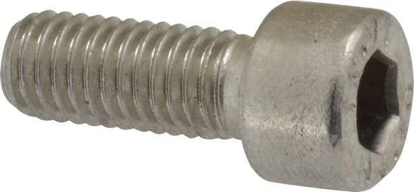 Value Collection - M8x1.25 Metric Coarse Hex Socket Drive, Socket Cap Screw - Grade 316 & Austenitic A4 Stainless Steel, Uncoated, Fully Threaded, 20mm Length Under Head - USA Tool & Supply