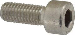 Value Collection - M8x1.25 Metric Coarse Hex Socket Drive, Socket Cap Screw - Grade 316 & Austenitic A4 Stainless Steel, Uncoated, Fully Threaded, 20mm Length Under Head - USA Tool & Supply