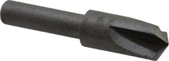 Keo - 3/8" Head Diam, 1/4" Shank Diam, 3 Flute 120° High Speed Steel Countersink - Bright Finish, 1-3/4" OAL, Single End, Straight Shank, Right Hand Cut - USA Tool & Supply