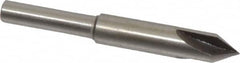 Interstate - 1/4" Head Diam, 3/16" Shank Diam, 3 Flute 60° High Speed Steel Countersink - USA Tool & Supply