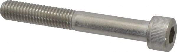 Value Collection - M8x1.25 Metric Coarse Hex Socket Drive, Socket Cap Screw - Grade 316 & Austenitic A4 Stainless Steel, Uncoated, Partially Threaded, 60mm Length Under Head - USA Tool & Supply